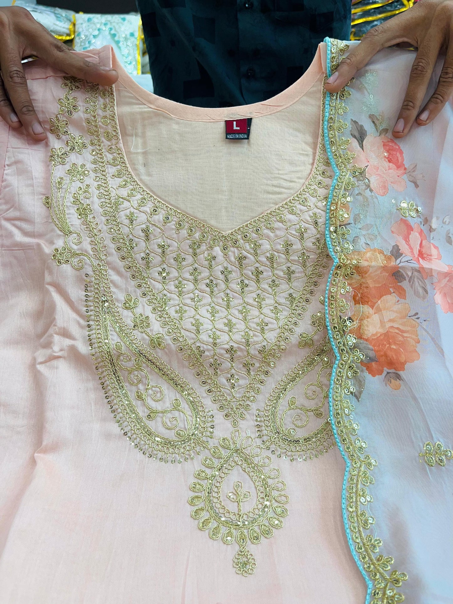 Pakistani FLOWERS BLOOM suits set🌸 Code-88 shaja